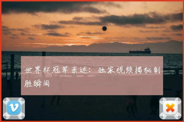 世界杯冠军亲述：独家视频揭秘制胜瞬间